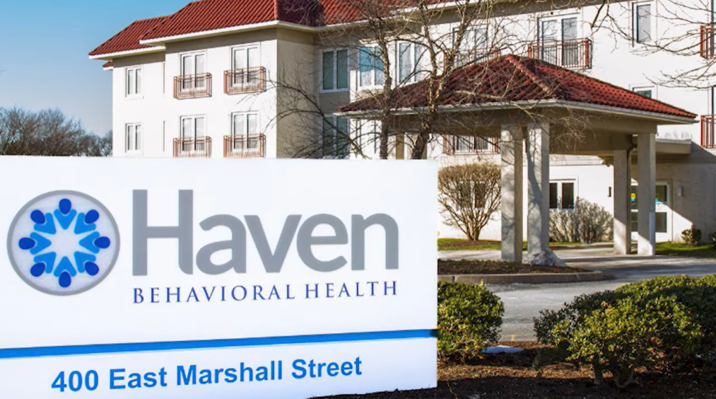 Image of Haven Behavioral Hospital West Chester facility sign