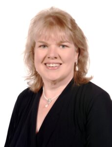 Headshot with Amy Stevens, Executive Vice President of Marketing & Communications